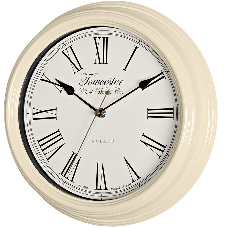 Acctim Metal Wall Clock & Reviews Wayfair.co.uk